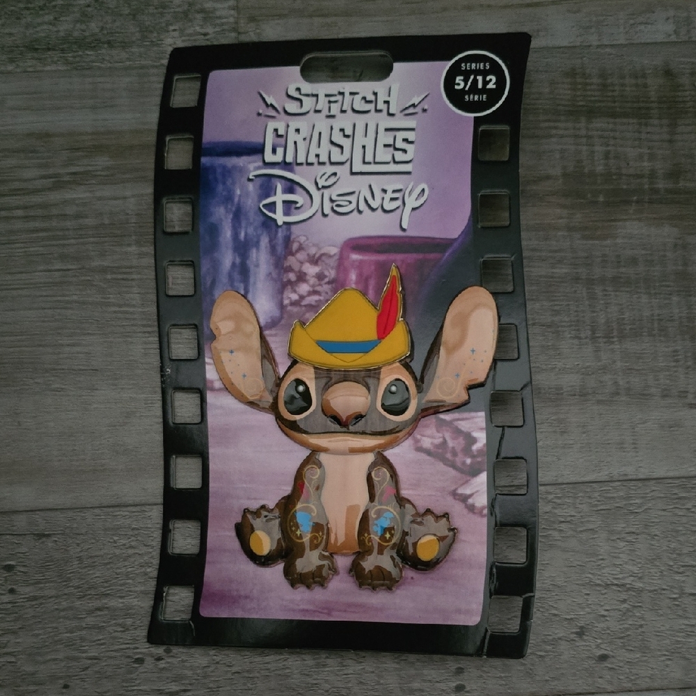 Stitch Crashes Disney Pin